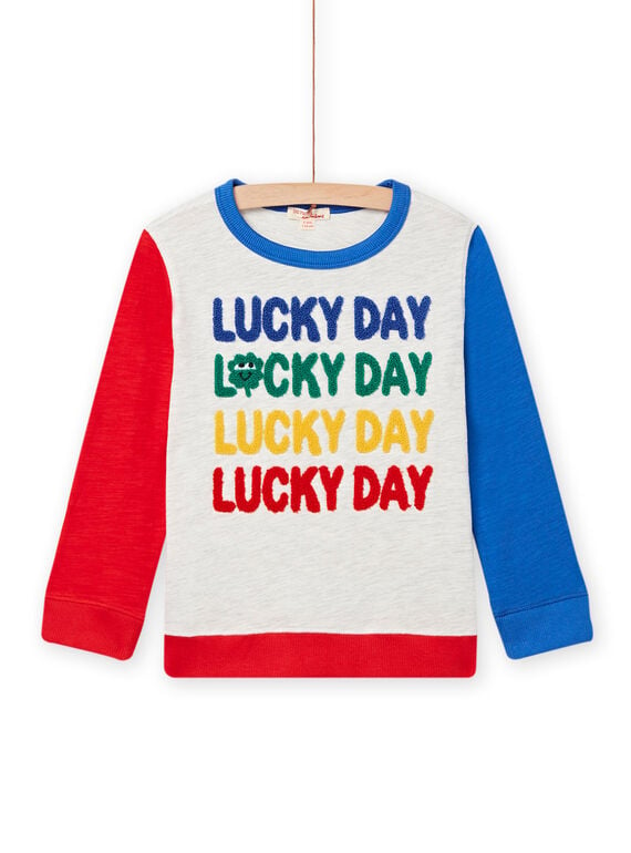 Lucky Day Colorblock-T-Shirt Kind Junge NOLUTEE / 22S902P1TMLJ920
