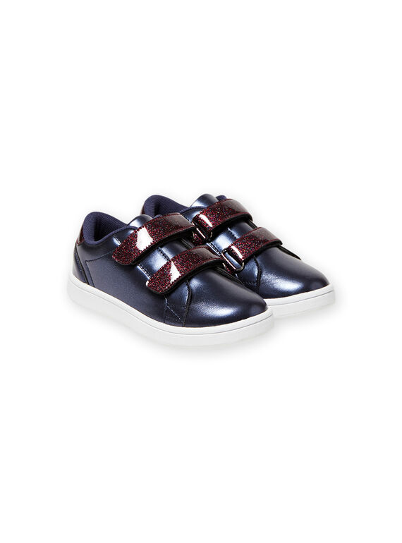 Marineblaue Turnschuhe für Kind Mädchen MABASMARION / 21XK3571D3F070