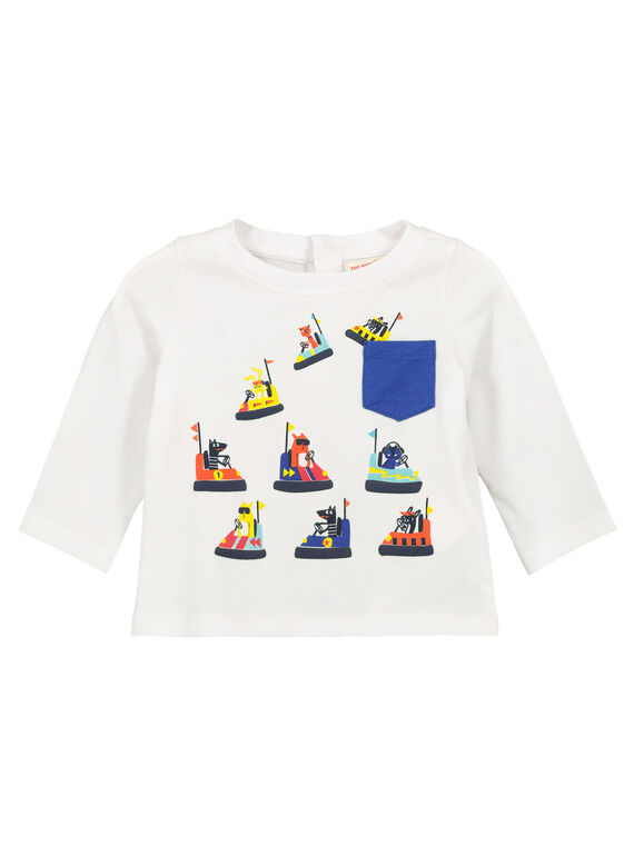 Langärmeliges Baby-T-Shirt für Jungen FUCOTEE2 / 19SG1082TML000
