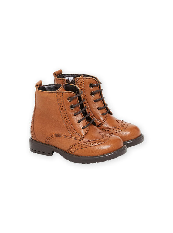 Stiefel aus Glattleder PIBOOTLACET / 22XK3783D0D804