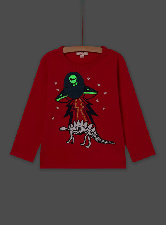 Langarmshirt mit Raumschiff-Motiv POPRITEE2 / 22W902P4TMLE405