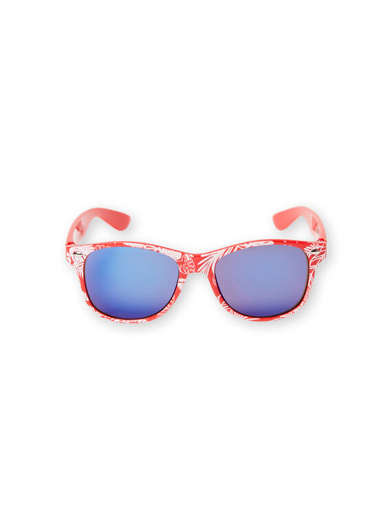 Rote und weiße Sonnenbrille Junge Kind LYOMERLUN / 21SI02D1LUN050