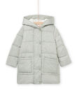 Daunenjacke mit Kapuze mit goldenen Punkten bedruckt PALONDOUN1 / 22W901F2D3E626