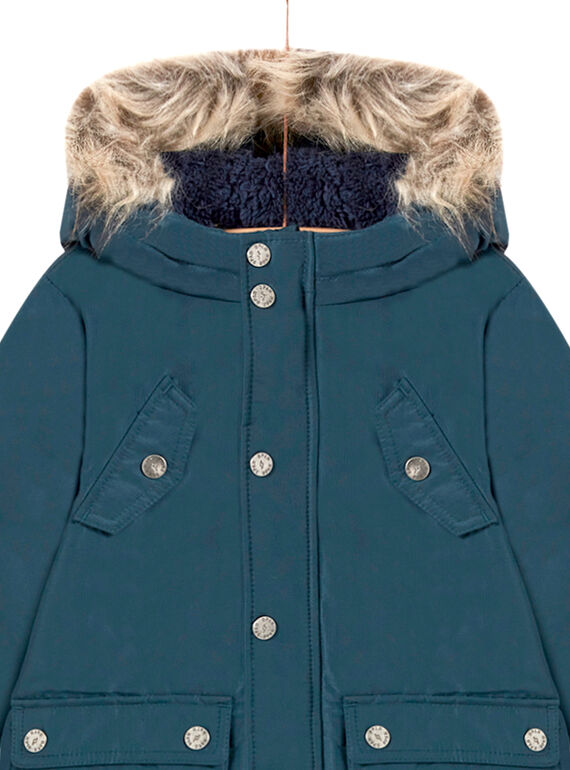 Parka mit Kapuze für Kind Junge MOGROPAR2 / 21W90251PAR716