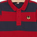 Langärmeliges Polo-Shirt mit Streifen