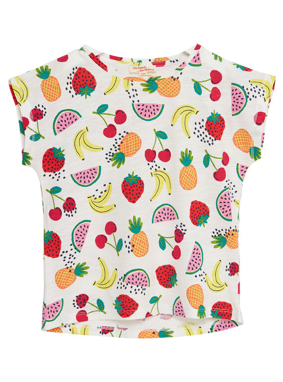 Kurzärmeliges T-Shirt mit Obstdruck JAJOTI6 / 20S901T2D31001