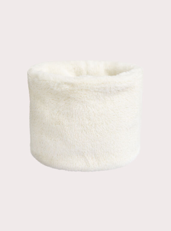 Snood Ecru für Mädchen  VYAJOSNOO3 / 24WI01M2SNO001