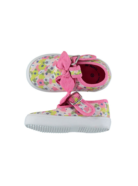 Mary Janes aus Canvas für Babys Mädchen FBFSALCER / 19SK37C1D17030