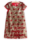 Kleid mit umkehrbaren Pailletten PANOROB3 / 22W901V3ROBF529