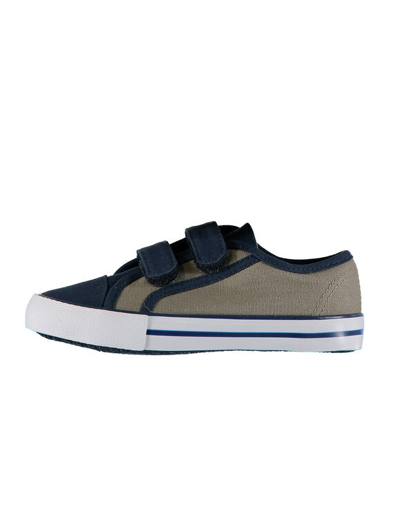 Zweifarbige Turnschuhe aus Canvas für Jungen FGVELKAK / 19SK36C3D16604