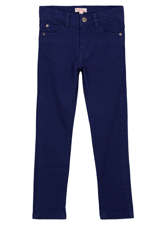 Slim Fit Stretchhose Marineblau GOJOPATWI3 / 19W90241D2B070