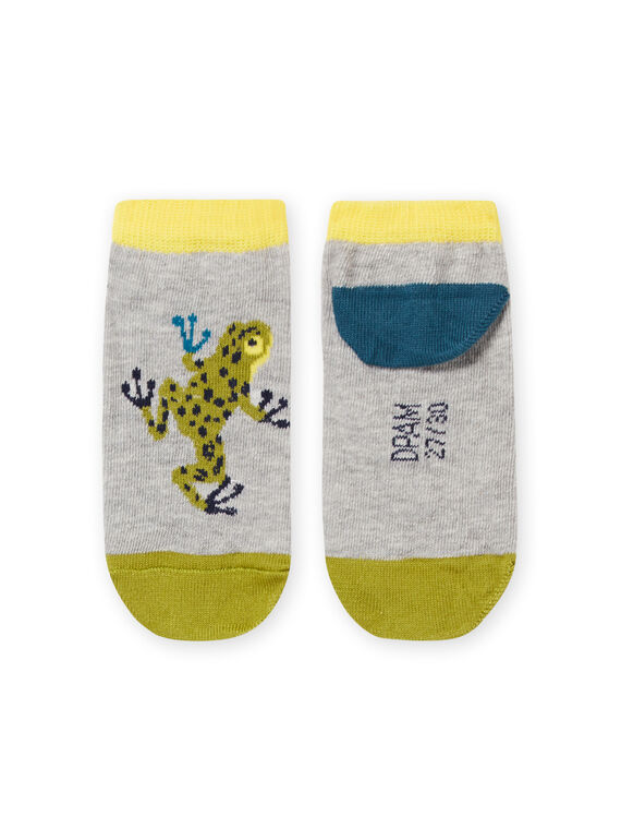 Kind Junge graue Socken NYOHOSOQ / 22SI02T1SOQJ920