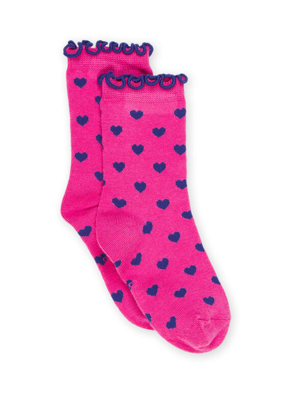 Socken mit Herzchen-Print RYAJOSCHO3C / 23SI0178SOQD318