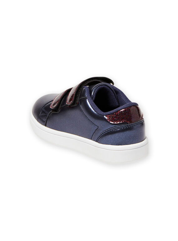 Marineblaue Turnschuhe für Kind Mädchen MABASMARION / 21XK3571D3F070