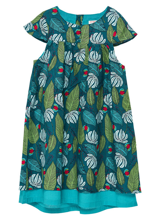 Marineblaues Kleid JACLOROB1 / 20S90111ROB714