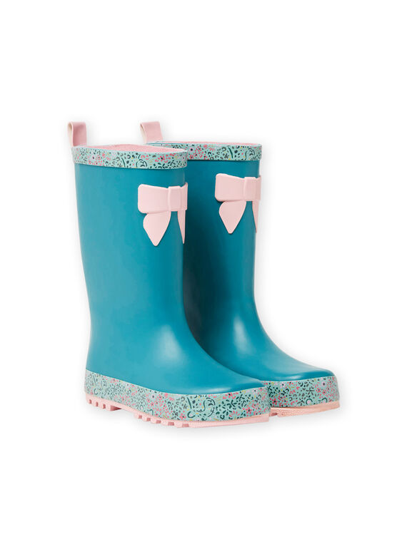 Regenstiefel mit floralem Muster MAPLUINOEUD / 21XK3512D0C202