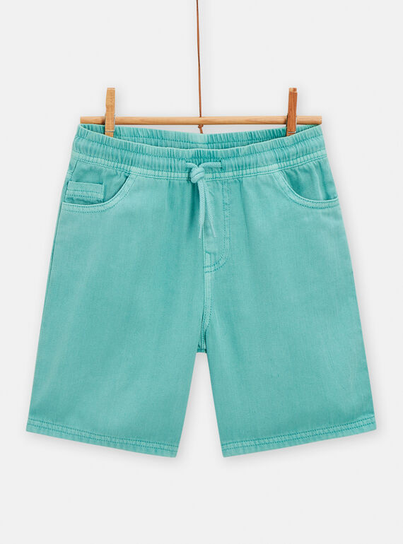 Bermuda-Shorts für Jungen in Türkis TORYBER3 / 24S902U2BER202