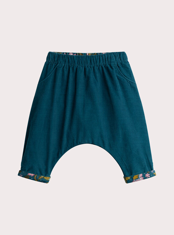 Umkehrbare Hose aus Samt für Baby Mädchen  VIKLIPAN1 / 24WG0942PANC217