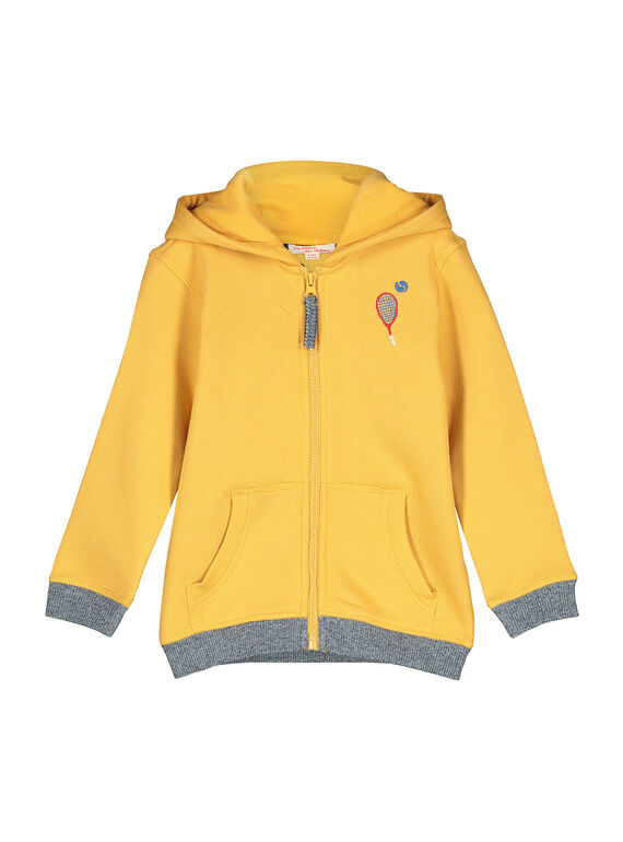 Gelbes Jogging-Oberteil FOJOJOH3 / 19S902Y3D33B107