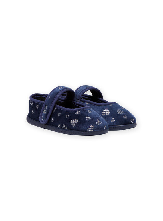 Ballerina-Schuhe aus Samt MAPANTHEART / 21XK3521D07070