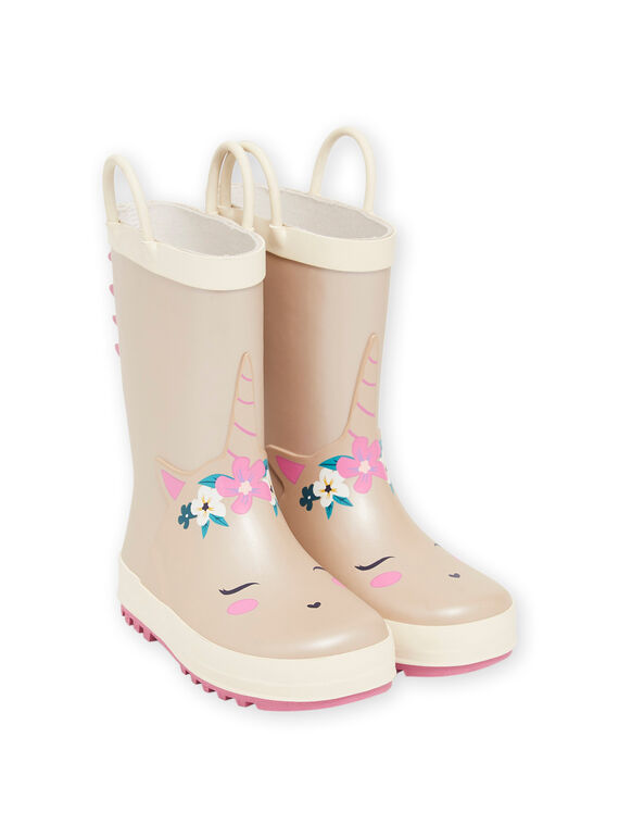Irisierende Regenstiefel mit Einhornmuster PAPLUICORN / 22XK3513D0C954