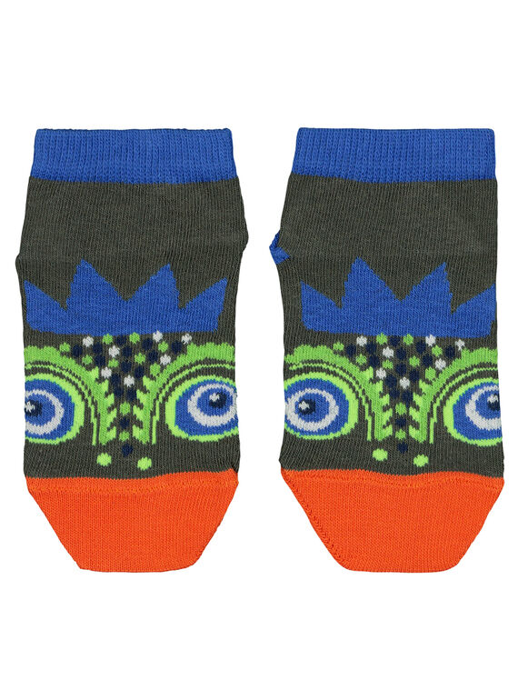 Kurze bedruckte Socken für Jungen FYOYECHO / 19SI02M1SOQ626