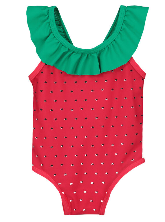 Badeanzug mit Erdbeere für Babys Mädchen FYIMER2 / 19SI09E2MAI099