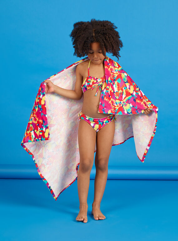 Mehrfarbiges Strandtuch für Kinder und Mädchen LYAMERSEREX / 21SI01D1SRV302