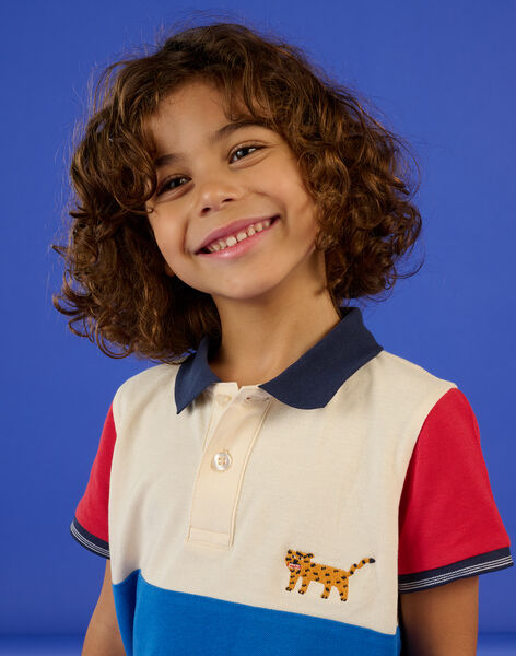 Color Block Polo-Shirt RONAUPOL / 23S902N1POLA002