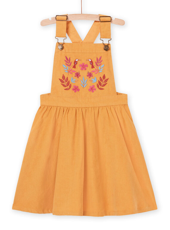 Latzhosen-Kleid mit Rüschen PAMOROB2 / 22W901N2ROBB107