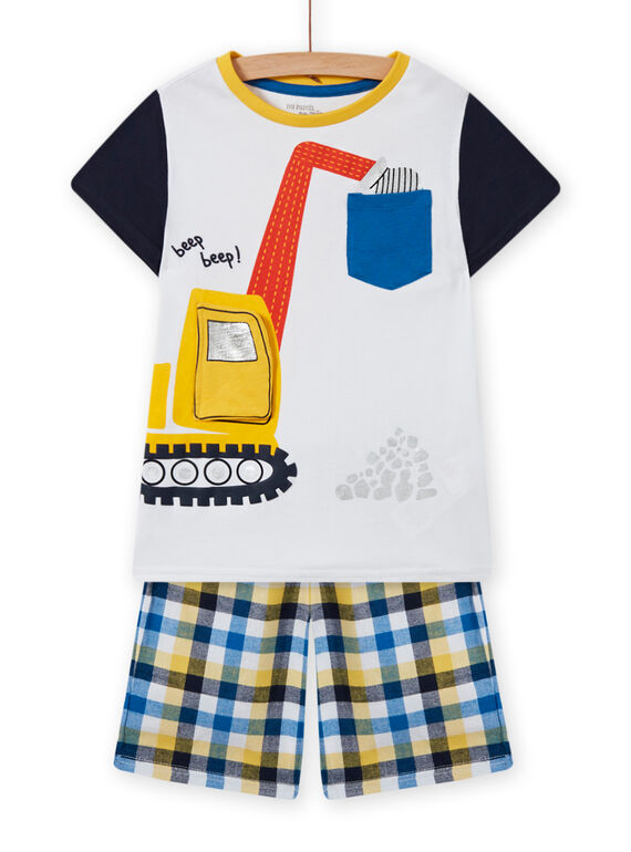 Kind Junge Pyjama Set kurz Animation Schaufel MEGOPYCTRA / 21WH1234PYJ000