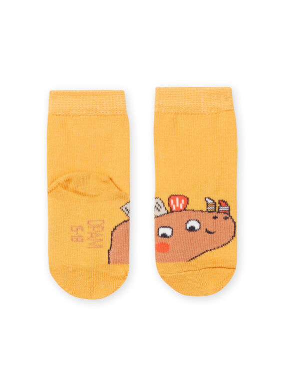 Baby Junge gelbe Socken NYUFLACHO2 / 22SI10R2SOQ104