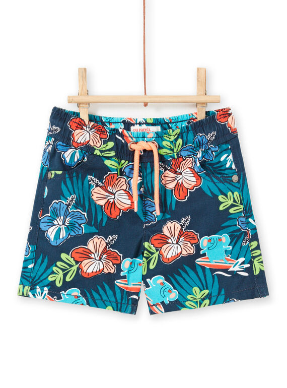 Baby Junge marineblau Bermuda Shorts LUBONBER2 / 21SG10W3BER717