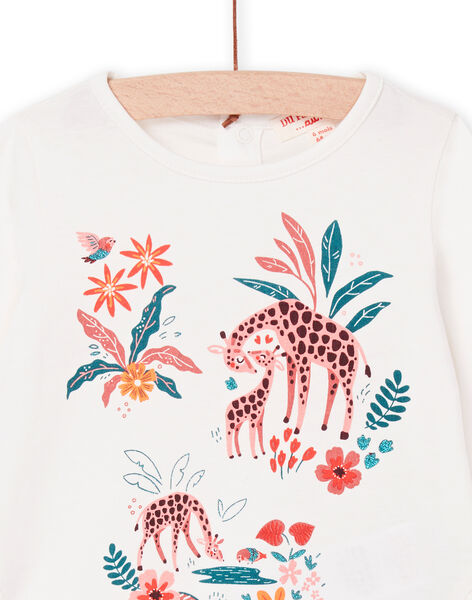 Langarmshirt ecru PIPRITEE / 22WG09P1TML001