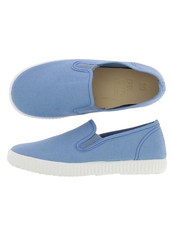 Boys' canvas trainers CGSGHERB / 18SK36O8D16C218