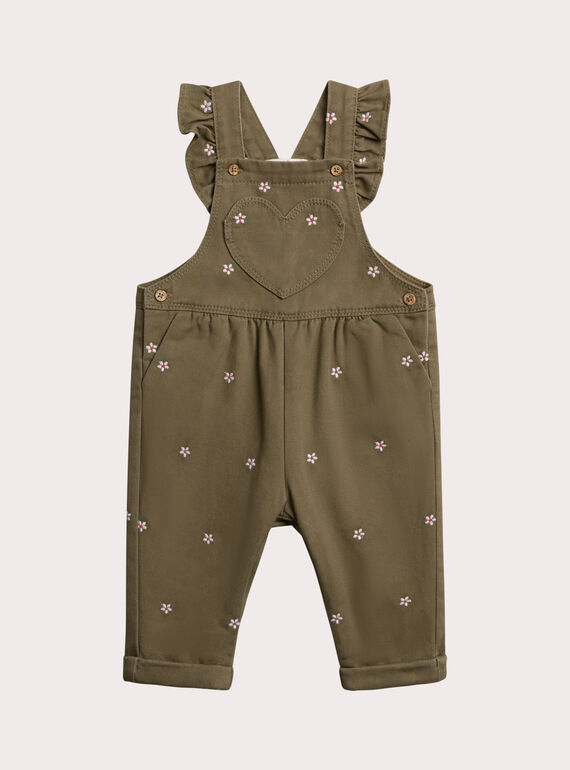 Overall mit Blumen, Baby Mädchen XIJASAL / 25WG09M1CBL604