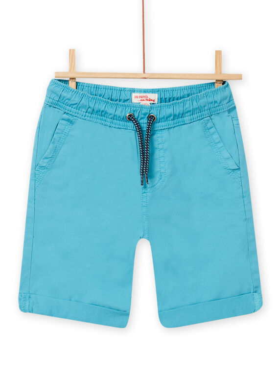 Saphirblaue Bermuda-Shorts für Kind Junge NOJOBERMU4 / 22S902C3BERC211