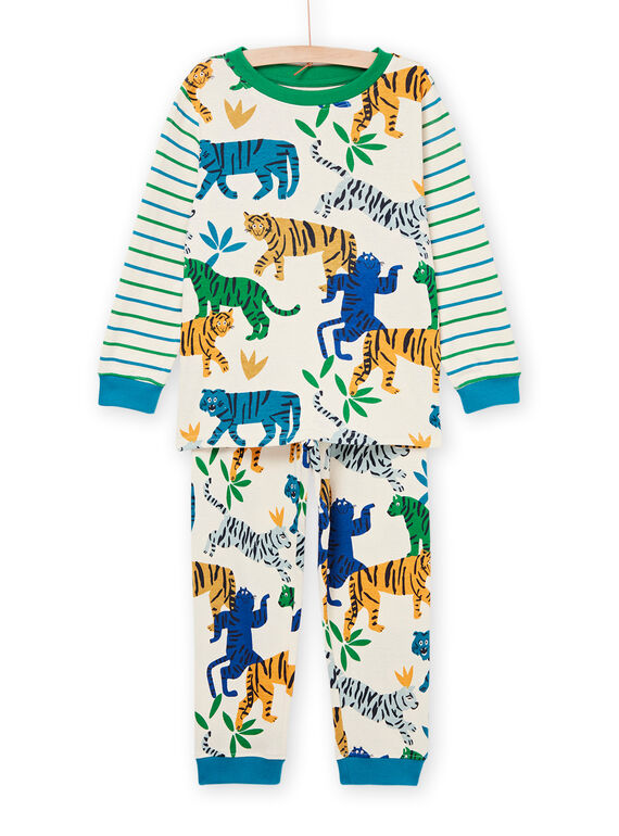 Schlafanzug mit Tiger-Print REGOPYJTIG / 23SH12D2PYJA016