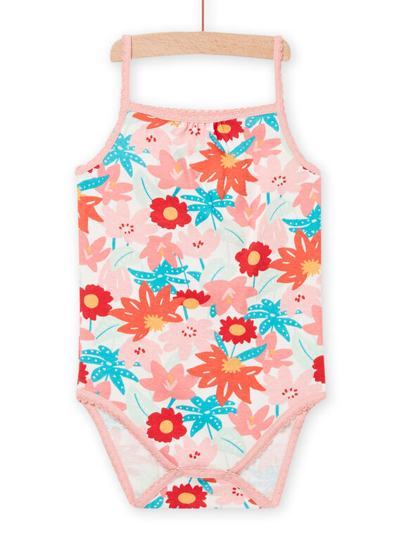 Baby Mädchen rosa, blau und roter Body NEFIBODEXO / 22SH13J4BDL001