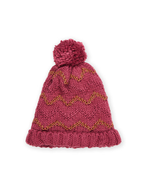 Mütze mit Jacquardmuster PYAPOMBON / 22WI01F2BON718