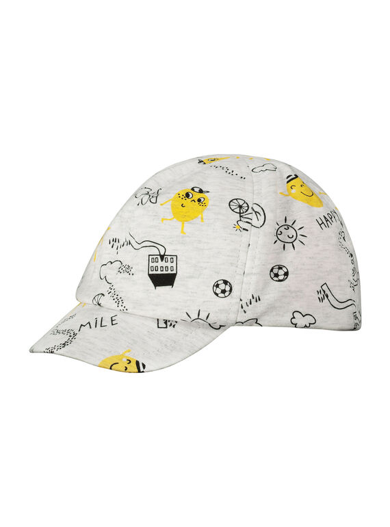 Schirmmütze aus Baumwolle für Babys Jungen FYULICASQ / 19SI1021CHA099