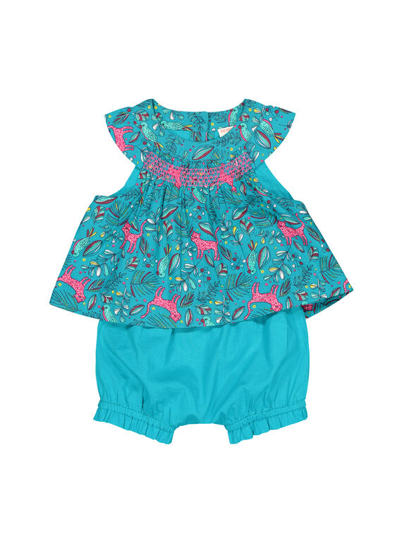 Baby-Set aus Kleid und Bloomers für Mädchen FITUENS / 19SG09F1ENS202