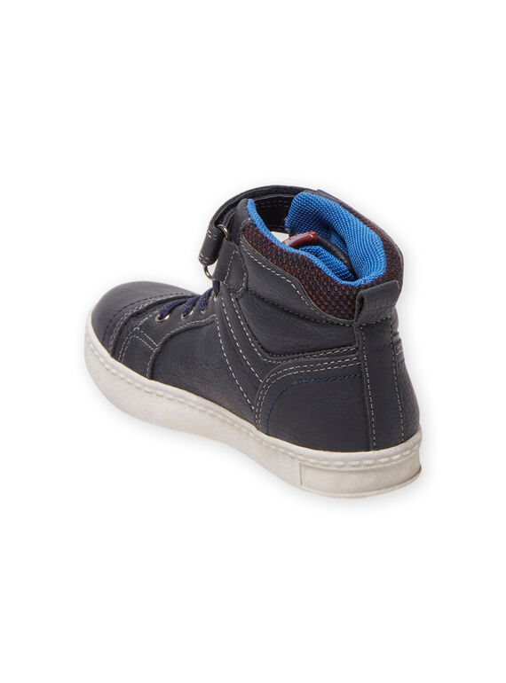 Kind Junge marineblaue sportliche Turnschuhe MOBASGI / 21XK3672D3F070