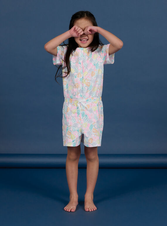 Schlafanzug für Kind Mädchen mehrfarbig NEFACOMBFLA / 22SH11H1D4F000