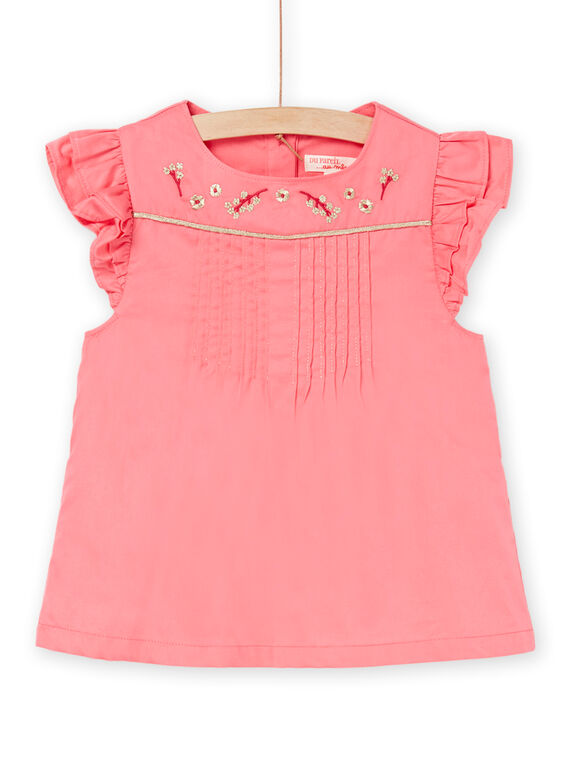Bluse mit gerüschten Ärmeln RABLECHEM / 23S90131CHE302