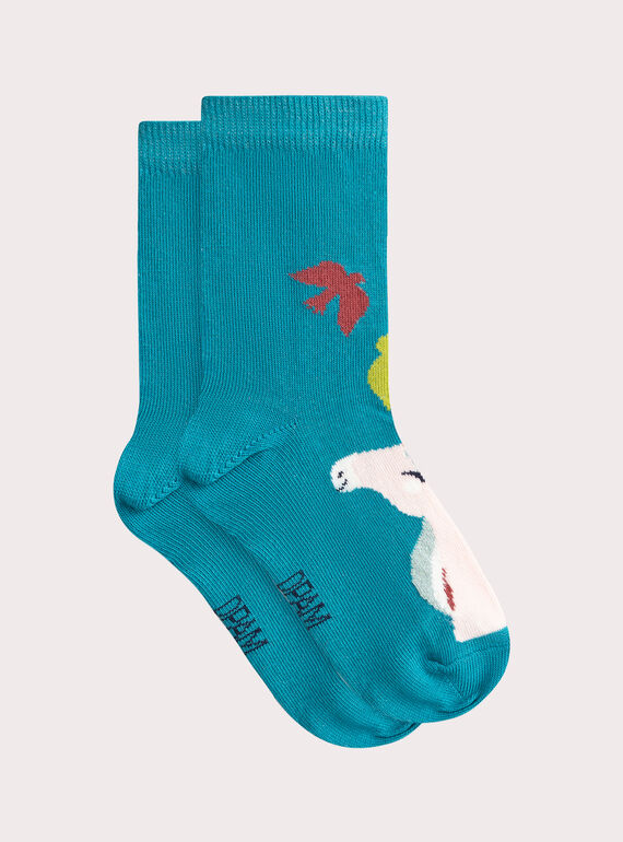 Blaue Socken VYAVERCHO / 24WI01G4SOQ215
