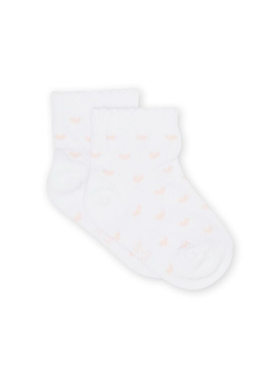 Baby Mädchen ecrufarbene Socken NYIJOSOQ1 / 22SI0965SOQ001
