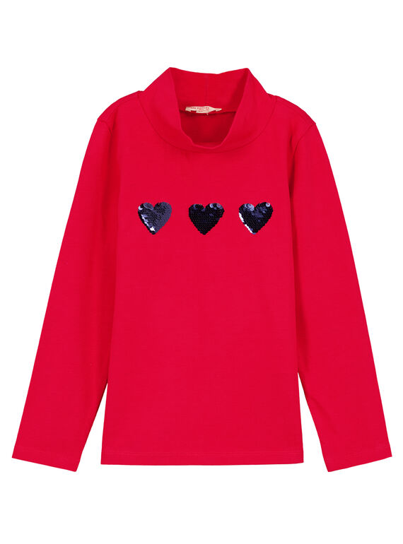 Unterziehpullover mit herzförmigem Paillettenmuster GATRISOUP / 19W901J1SPLF512