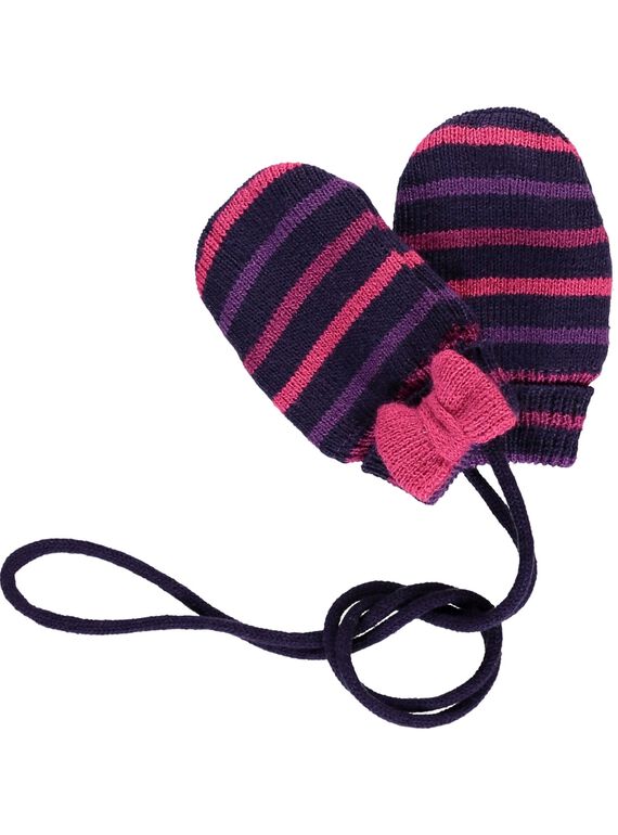Baby girls' mittens DYIVIOGAN / 18WI09H1GAN099