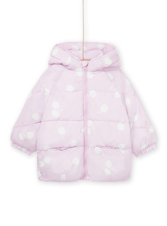 Daunenjacke mit Kirschmuster PAPOMDOUNE / 22W901G2D3E320